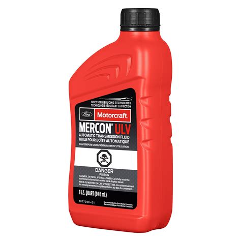 motorcraft ulv transmission fluid equivalent.